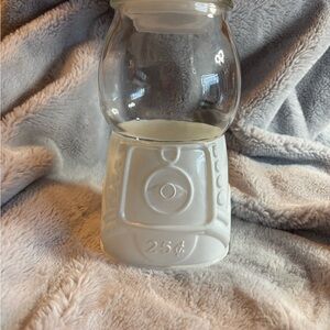 Target White Ceramic Gumball Machine Decor